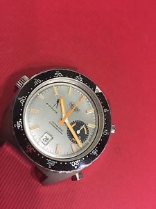 Vintage Heuer Autavia 15630 Silver Dial