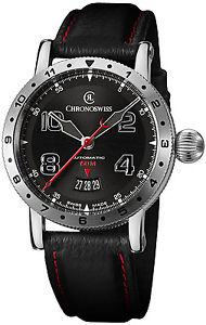 Chronoswiss Timemaster 150 Automatic Steel Mens Strap Watch Date CH-2733-AZ/31-1