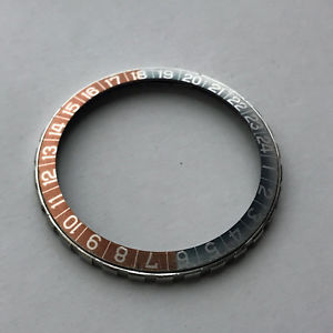 Vintage Heuer 1163 GMT bezel first execution mk1