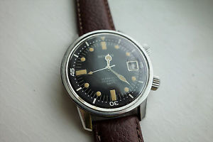 Vintage Benrus Ultra Deep super compressor diver, all original
