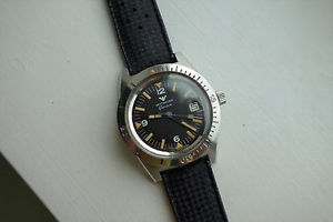 Vintage Wittnauer Skin Diver, all original, serviced, unpolished