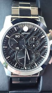 Brand New Men's Movado Vizio Chronograph + Extra 2 yr Warranty