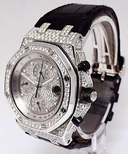 Audemars Piguet Offshore Chronograph 18k Gold & Diamond Watch Box/Papers 26067BC