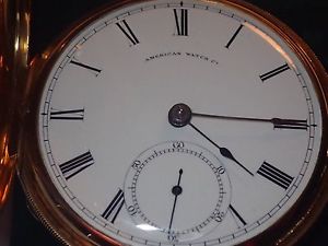 Waltham P.S. Bartlett, Model 1857 Kw,Ks, 18K GOLD, 18 size