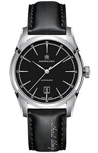 Hamilton Timeless Classic Spirit Of Liberty Automatic Black Dial Mens Watch H424