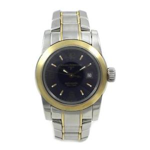 Ladies Stainless Steel/18k Gold Girard Perregaux F Date Watch 8039