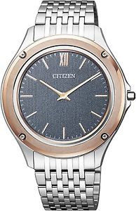 CITIZEN Eco Drive One Extremely Thin Solar Watch AR5004-59H Brand NEW F/S