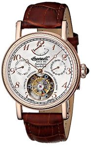 Ingersoll Men's IN5308RWH Raton Tourbillon Analog Display Automatic Self Wind Br