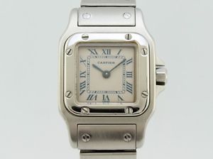 Cartier Santos Quartz Steel Lady 1565