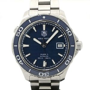 Auth TAGHeuer Aqua Racer 500M Caliber5 Men's Automatic SS 196596