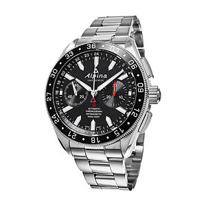 Alpina AL-860B5AQ6B Swiss Automatic AL-860 Chronograph Watch