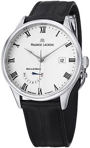 Maurice Lacroix Masterpiece Reserve De Marche Steel Mens Watch Date MP6807-SS001