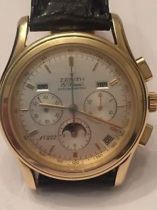 ZENITH EL PRIMERO Limited Edition Chronograph 700 Ans Confederation Helvetique.