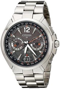 Citizen Men's CC1090-61E Satellite Wave Eco-Drive Stainless Steel Bracelet Watch