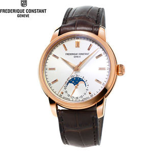 Free Shipping Pre-owned Frederique Constant Classic Manufacture FC-715V4H4 Men's