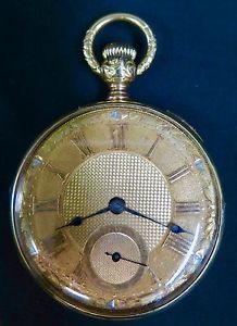Vintage 18K Gold Elgin "Veritas" Pocket Watch