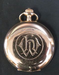 Vintage Early 20th Century German 14K Gold Pocket Watch