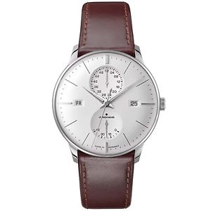 Junghans Meister Agenda Men's 40.4mm Automatic Brown Calfskin Watch 027/4364.00