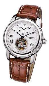 FreeShipping Pre-owned Frederique Constant HEARTBEAT MANUFACTURE GMT FC-938MC4H6