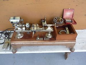 Watch Clockmakers Boley Leinin Lathe Milling Index Attachment Sliderest Collets