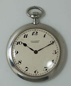 Vintage Platinum Movado Chronometere Pocket Watch
