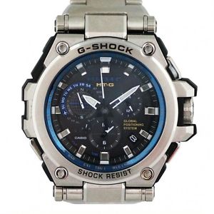 CASIO MT-G GPS hybrid radio electric solar Men's Pre-owned Free Shipping #w421