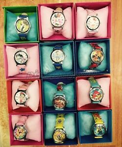 500 x Mixed Cartoon Toy 3 Spider-man Wristwatch Watches With Boxes T21