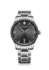 Victorinox Men's 'Alliance' Swiss Stainless Steel Automatic Watch (Model: 241714