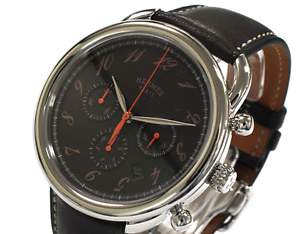 Hermes AR4.910 Arceau Chronograph 43 43mm Stainless Steel Automatic Watch Used