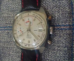 LIP rare vintage CHRONOGRAPH VALJOUX 7765 SWISS watch - FULLY SERVICED REGULATED