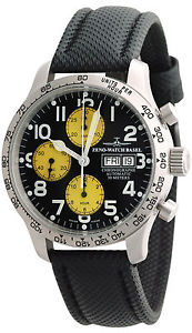 ZENO NC Pilot Tachymeter Chronograph Automatik Valjoux 7750