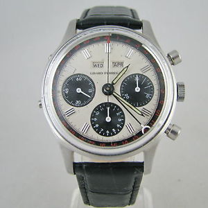 Very Rare Girard Perregaux Triple Date Chrono - Valjoux 730