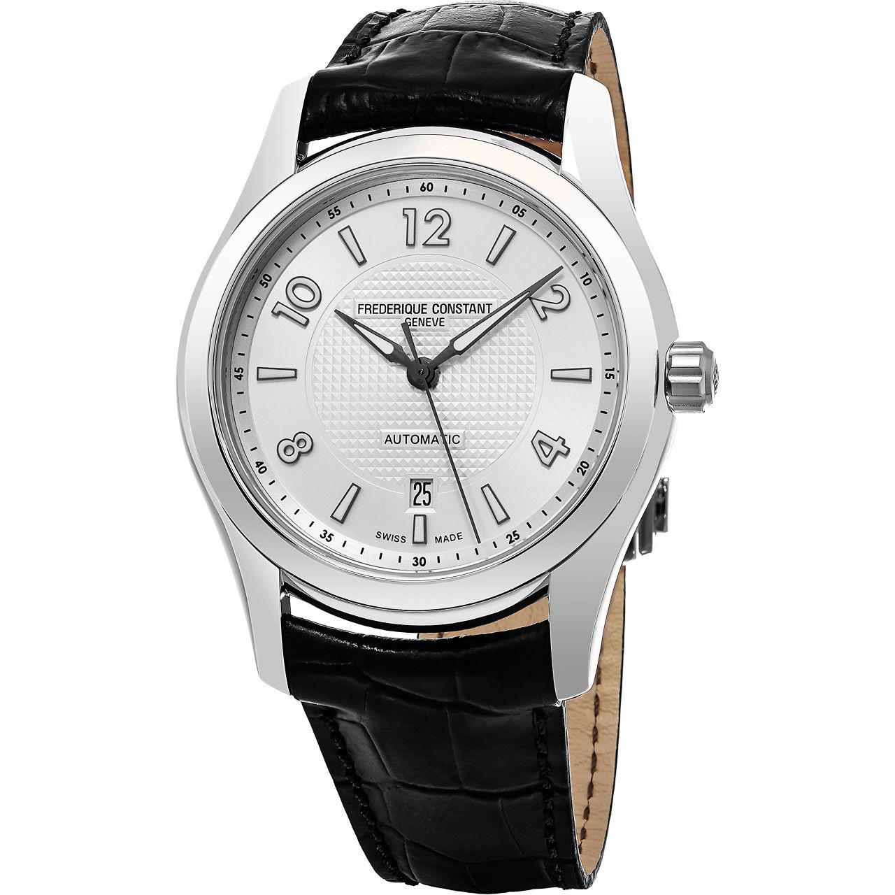 Frederique Constant Men's 'RunAbout' Swiss Automatic Stainless Steel and Leather