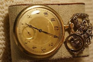 E.M.GATTLE & Co 18k vintage pocket watch
