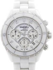CHANEL J12 White Ceramic Diamond
