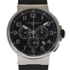 Ulysse Nardin New Marine 1503-150-3/62 Steel Automatic Box/Paper/Warrnty #UN19