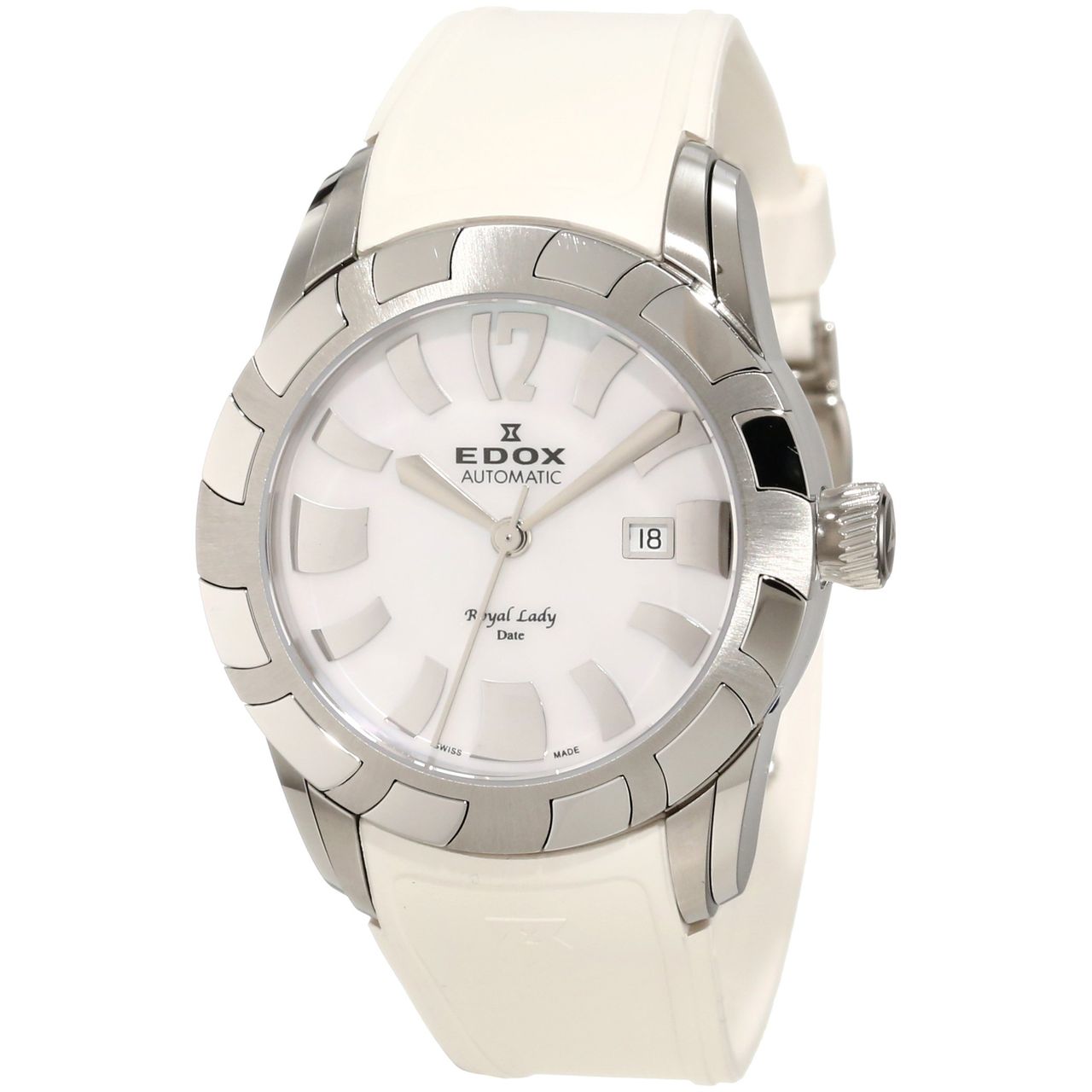 Edox 37007 3 NAIN Womens Mother Of Pearl Dial Analog Automatic Watch