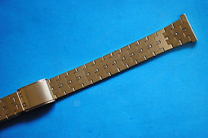 Stainless steel wrist watch 14mm matt Gold Afuflage