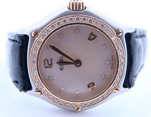 Ladies EBEL 1911 18K & Stainless Steel Diamond Watch