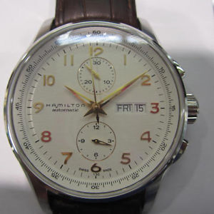 HAMILTON J/M MAESTRO MEN'S WATCH AUTOMATIC SAPPHIRE LEA SPORTS H32766513 NEW