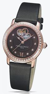 FreeShipping Pre-owned Frederique Constant DOUBLE HEARTBEAT FC-310CDHB2PD4 Women