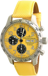ZENO NC Pilot Tachymeter Chronograph Automatik Valjoux 7750