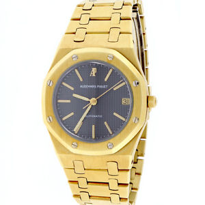Audemars Piguet Royal Oak 18K Yellow Gold Grey Dial 35mm Automatic Watch