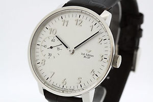 VENTURA myEGO Frutiger Ref. VM22.03 solid 18K Gold Chronometer Unitas 6498 (2403