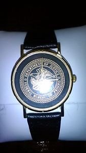 collectible watch, vintage watch, law enforcement,, U.S. Dept. of Justice watch.