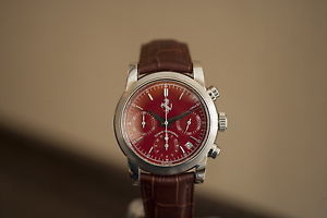 Girard Perregaux Ferrari Chronograph, ref. 8020, red dial, automatic men's watch