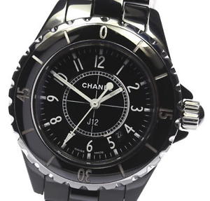 Used[C] Watch Women CHANEL Chanel J12 H0682 Quartz black SS x ceramic H1S