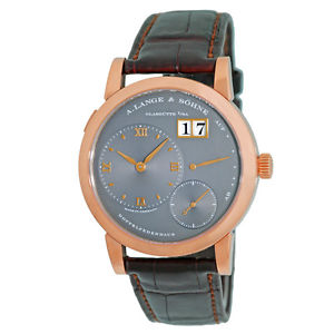 A Lange & Sohne 39m 18K Rose Pink Gold Lange 1 Power Reserve 101.033 Warranty