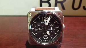 Bell & Ross BR 03-94 Chronograph Steel BR0394 BR01 BRX1 BR123 BR02 Full Kit