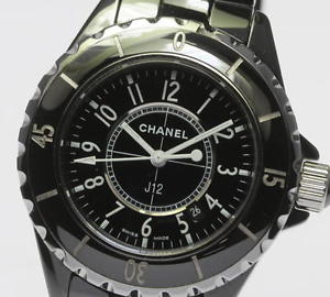 Used[B] Watch Women CHANEL Chanel J12 H0682 Quartz black SS x ceramic K2V